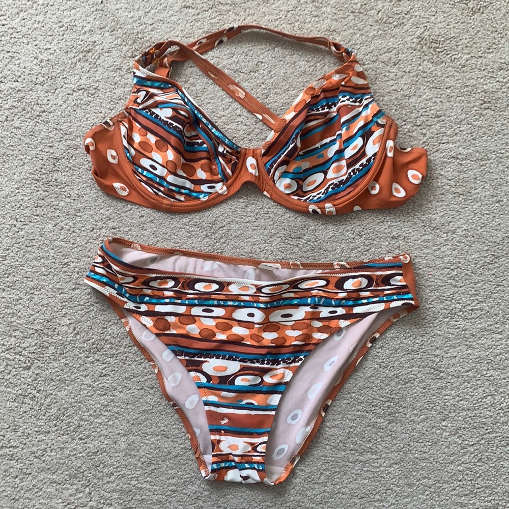 Tribal Print Bikini Set